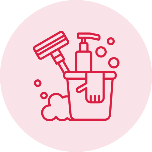 Cleaning service icon