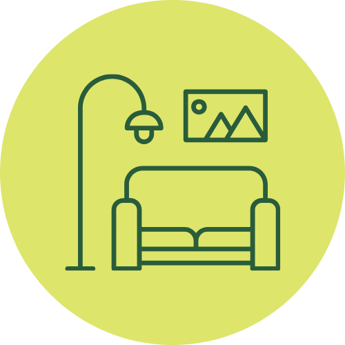 Social lounge icon