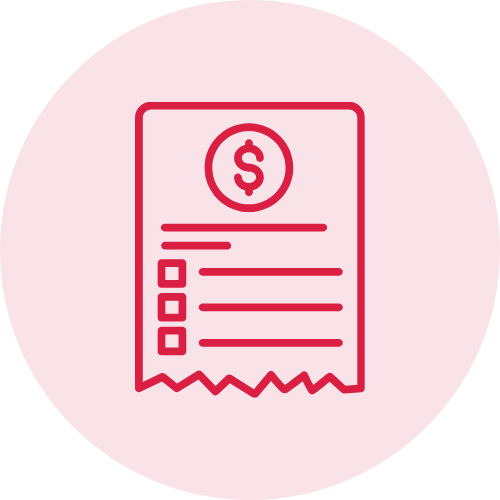 Bills and utilities icon