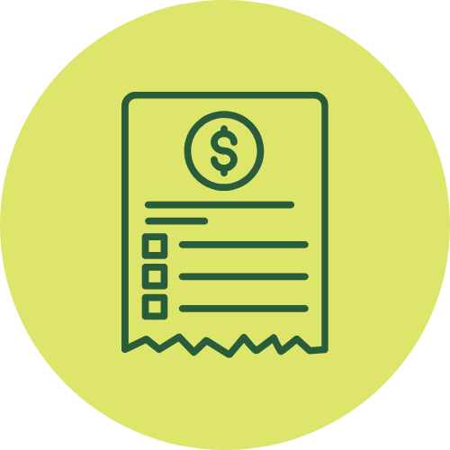 Bills and utilities icon