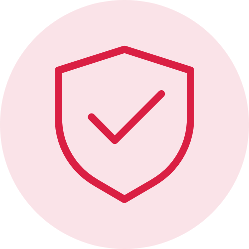Support and safety icon